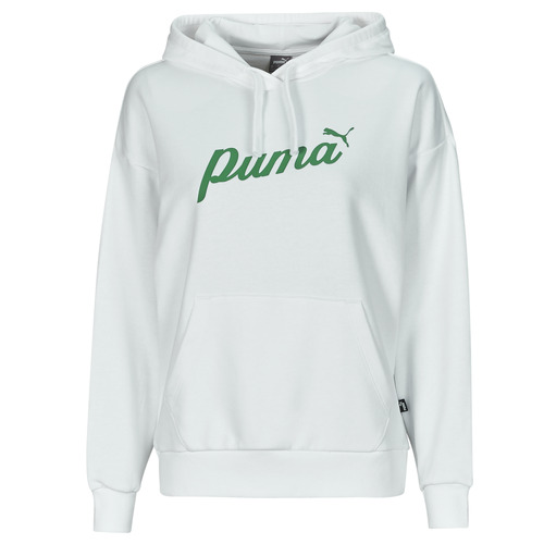 Textiel Dames Sweaters / Sweatshirts Puma ESS+ BLOSSOM SCRIPT HOODIE TR Wit