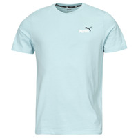 Textiel Heren T-shirts korte mouwen Puma ESS+ 2 COL SMALL LOGO TEE Blauw