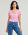 Textiel Dames T-shirts korte mouwen U.S Polo Assn. BELL Roze