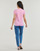 Textiel Dames T-shirts korte mouwen U.S Polo Assn. BELL Roze
