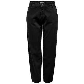 Textiel Dames Straight jeans Only Troy Col Jeans - Black Zwart