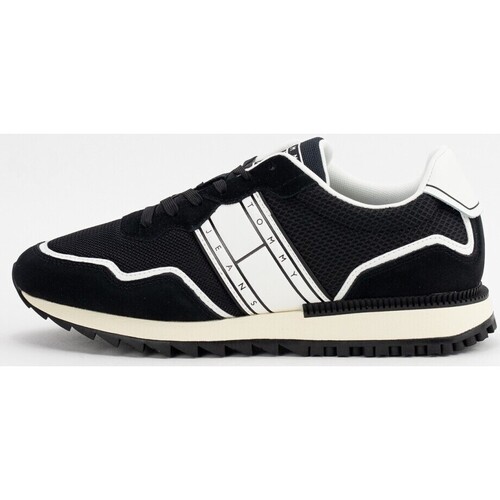 Schoenen Heren Lage sneakers Tommy Hilfiger Zapatillas  en color negro para Zwart
