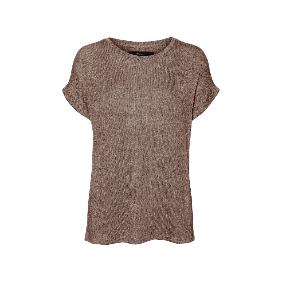 Textiel Dames T-shirts & Polo’s Vero Moda  Brown