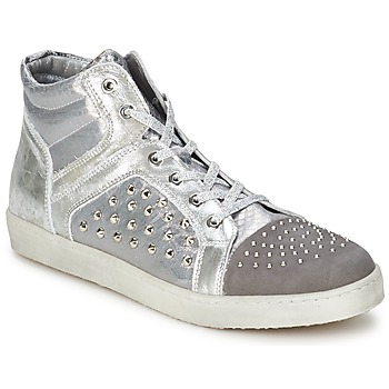 Schoenen Dames Hoge sneakers Hip 90CR Silver-croco