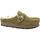 Schoenen Dames Leren slippers Birkenstock BIR-CCC-1018127-TE Brown