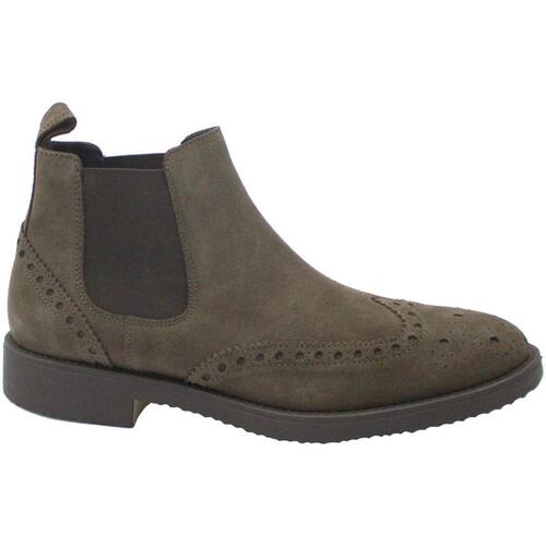 Schoenen Heren Laarzen Antica Cuoieria ANC-CCC-20614-TA Brown