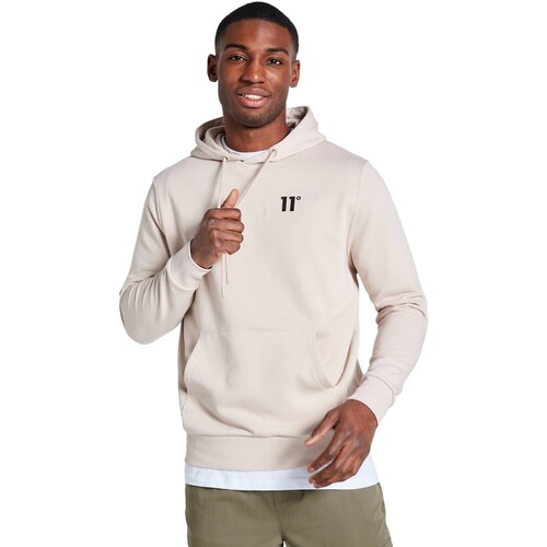 Textiel Heren Sweaters / Sweatshirts 11 Degrees  Beige