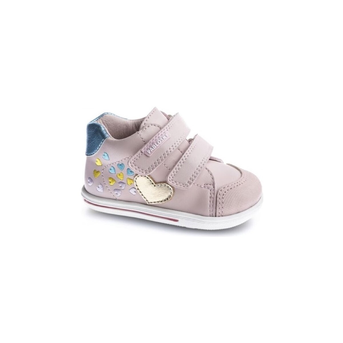 Schoenen Kinderen Sneakers Pablosky Baby 033475 B - Leader Rosa Cuarzo Roze