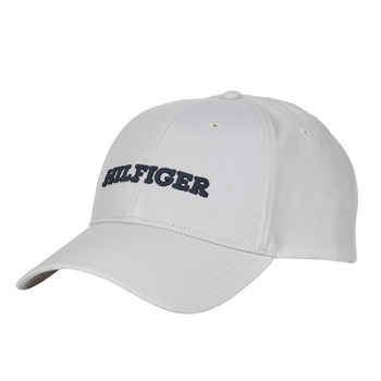 Tommy Hilfiger TH MONOTYPE CANVAS 6 PANEL CAP Wit