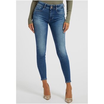 Textiel Dames Skinny jeans Guess W3BA35 D56D2 Blauw