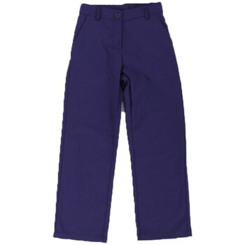 Textiel Meisjes 5 zakken broeken Manila Grace MG2313 Violet