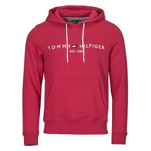 Textiel Heren Sweaters / Sweatshirts Tommy Hilfiger TOMMY LOGO HOODY Bordeaux