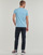 Textiel Heren T-shirts korte mouwen Tommy Hilfiger STRETCH SLIM FIT TEE Blauw / Ciel