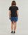 Textiel Dames T-shirts korte mouwen Desigual TS_ROLLING Zwart / Rood