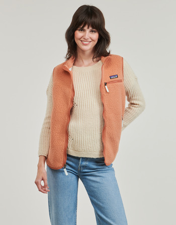 Textiel Dames Fleece Patagonia W's Retro Pile Vest Orange