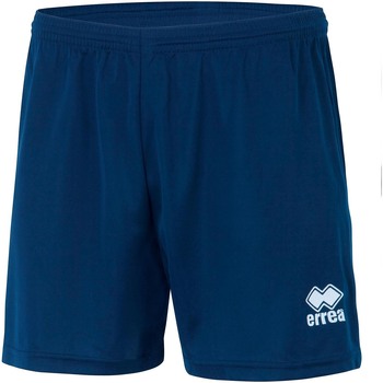 Textiel Jongens Korte broeken / Bermuda's Errea Pantaloni Corti  New Skin Panta Jr Blu Blauw