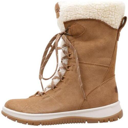 Schoenen Dames Snowboots UGG Lakesider Tall Lace Brown