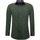 Textiel Heren Overhemden lange mouwen Gentile Bellini Formele Voor Blouse Stretch Groen