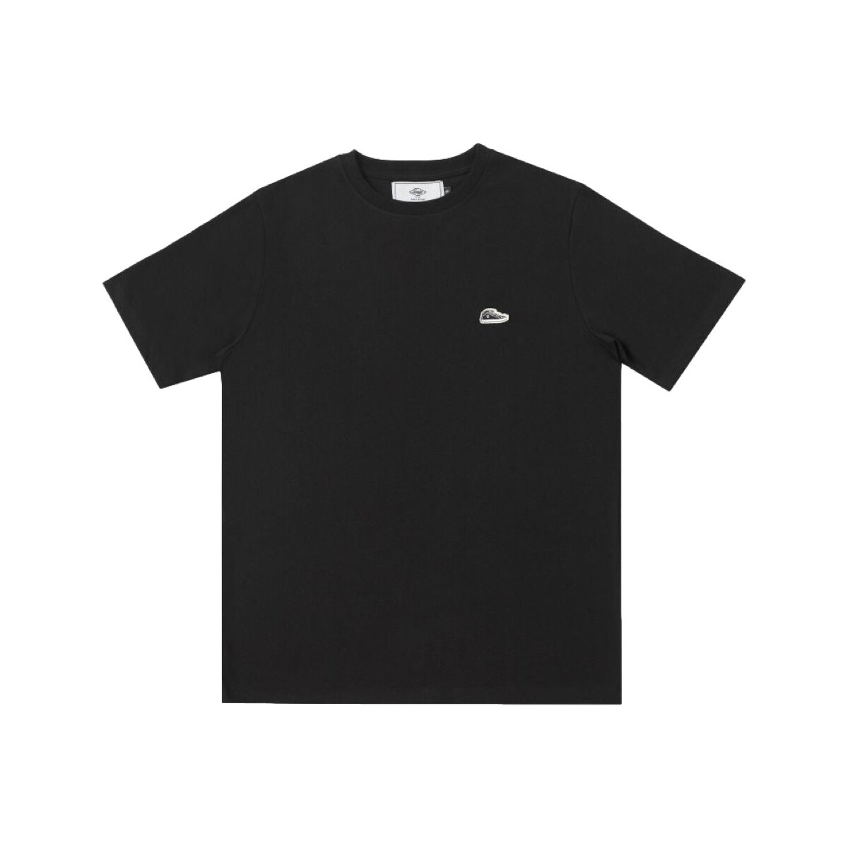 Textiel Heren T-shirts & Polo’s Sanjo T-Shirt Patch Classic - Black Zwart