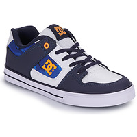 Schoenen Jongens Lage sneakers DC Shoes PURE ELASTIC Blauw / Orange