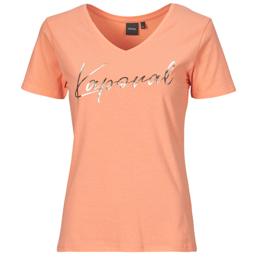 Textiel Dames T-shirts korte mouwen Kaporal FRAN Roze