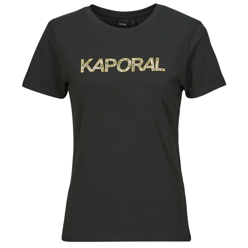 Textiel Dames T-shirts korte mouwen Kaporal FANJO Zwart