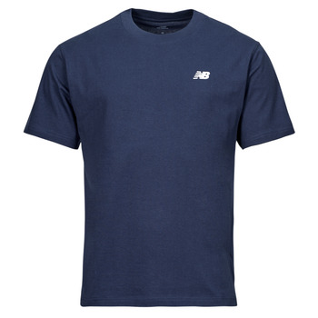 Textiel Heren T-shirts korte mouwen New Balance SMALL LOGO JERSEY TEE Blauw