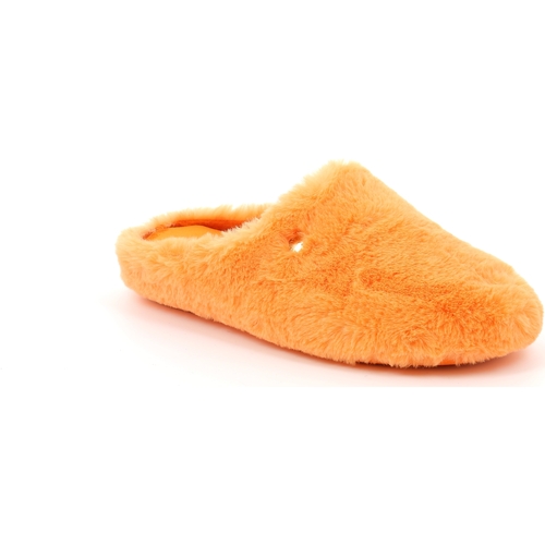 Schoenen Dames Leren slippers Grunland DSG-CI3173 Orange