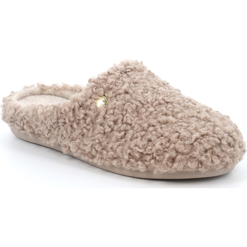 Schoenen Dames Leren slippers Grunland DSG-CI3174 Brown