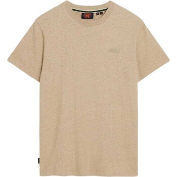 Textiel Heren T-shirts korte mouwen Superdry 223354 Brown
