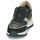 Schoenen Dames Lage sneakers Geox D DESYA Zwart / Zilver / Goud