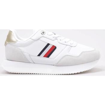 Schoenen Dames Lage sneakers Tommy Hilfiger GLOBAL STRIPES LIFESTYLE Wit