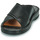 Schoenen Heren Leren slippers Casual Attitude NEW003 Zwart