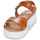 Schoenen Dames Sandalen / Open schoenen Casual Attitude NEW001 Brown