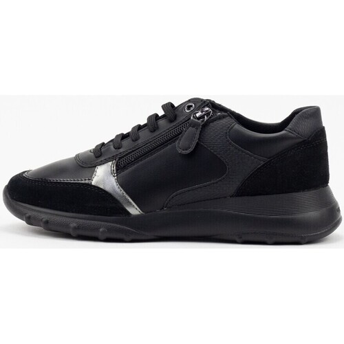 Schoenen Dames Lage sneakers Geox Zapatillas  en color negro para Zwart