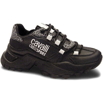Schoenen Dames Sneakers Roberto Cavalli - CW8766 Zwart