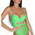 Textiel Dames Bikinibroekjes- en tops Moschino A4985 4901 A0396 Green Groen