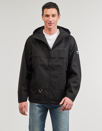 Textiel Heren Wind jackets Tommy Jeans TJM TECH OUTDOORCHICAGO EXT Zwart