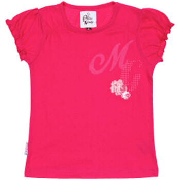 Miss Girly T-shirt manches courtes fille FABOULLE Roze