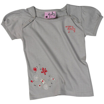Miss Girly T-shirt manches courtes fille FURY Grijs