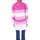 Textiel Dames T-shirts met lange mouwen Moschino 0920 8206 Roze