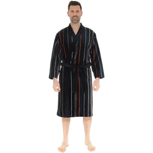 Textiel Heren Pyjama's / nachthemden Christian Cane DELE Zwart