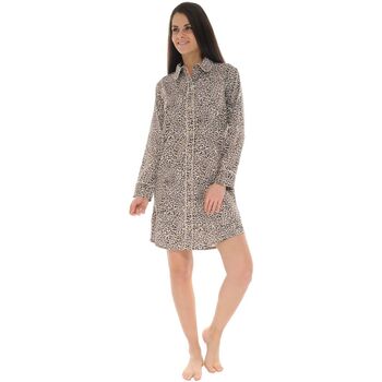 Textiel Dames Pyjama's / nachthemden Pilus AGATHE Brown