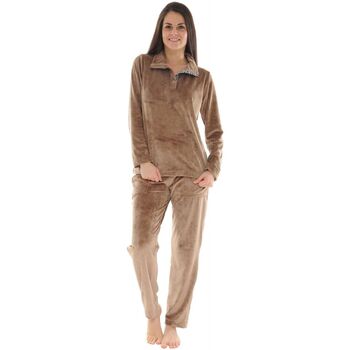 Textiel Dames Pyjama's / nachthemden Pilus ADELIE Brown