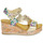 Schoenen Dames Sandalen / Open schoenen Laura Vita  Goud / Multicolour