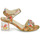 Schoenen Dames Sandalen / Open schoenen Laura Vita   camel / Multikleuren