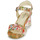 Schoenen Dames Sandalen / Open schoenen Laura Vita   camel / Multikleuren
