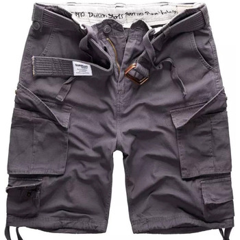 Textiel Heren Korte broeken / Bermuda's Surplus Divisie Shorts Oversize Grijs