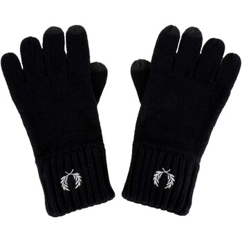 Accessoires Heren Handschoenen Fred Perry GUANTES HOMBRE   C4128 Zwart