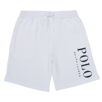 Textiel Kinderen Korte broeken / Bermuda's Polo Ralph Lauren PO SHORT-SHORTS-ATHLETIC Wit